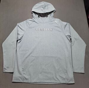 UNRL Scheels Crossover Hoodie Mens Performance Stretch Wicking Fleece Blue 2X